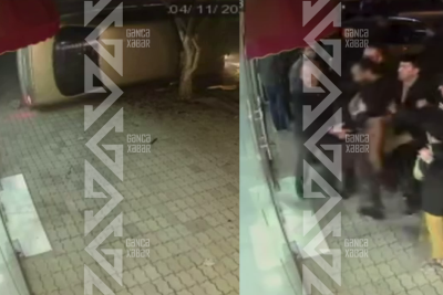 Gəncədəki qəza – Sürücü oyun çıxartdı - VİDEO