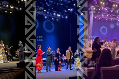 Gəncədə musiqili gecə həmrəylik ab-havasında keçdi - VİDEO