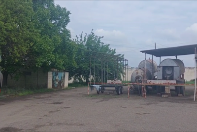 Təhlükəli maye qazdoldurma məntəqəsinin fəaliyyəti dayandırıldı - FOTO