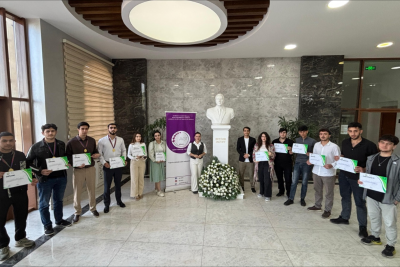 Tələbələr arasında intellektual yarış keçirilib - FOTO