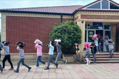 FHN bölgəmizdəki məktəblərdə təlim keçirib - FOTO