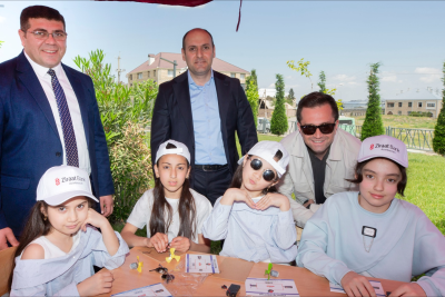 Gəncədə şəhid övladları üçün “Bilimdən Zəfərə” layihəsi həyata keçirilib - FOTO