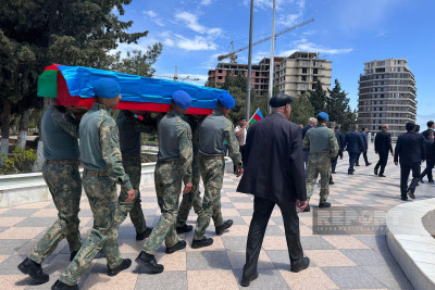 Gəncədə dəfn olunan şəhidin şəxsiyyəti müəyyənləşdirildi