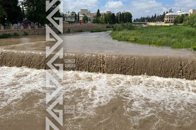 Gəncəçayda 2 sm artım qeydə alınıb
