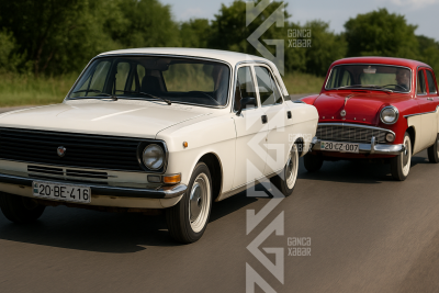 Gəncədə avtomobil tarixi canlanacaq - VİDEO