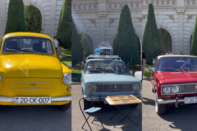 Gəncədə avtomobil tarixi canlanıb