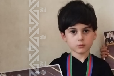 Gəncəli istedaddan yüksək nəticə – 5 yaşında birincilik - VİDEO