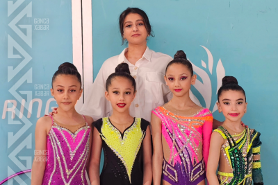 Gimnastlarımız Bölgələrarası kubokda iştirak ediblər - FOTO