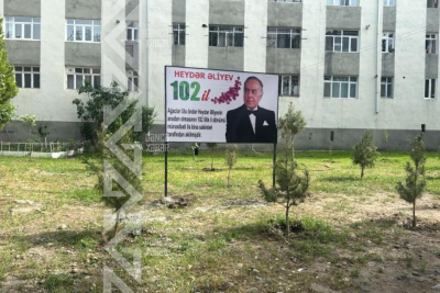 Gəncə sakinlərindən Ulu Öndərin xatirəsi ilə bağlı təşəbbüs