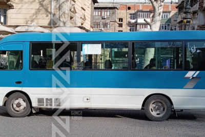 Gəncədə yük və sərnişin daşınması artıb