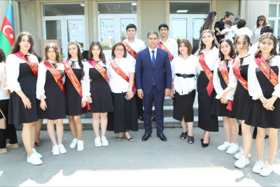 11-cilərimiz üçün “Son zəng” çalınıb - FOTO