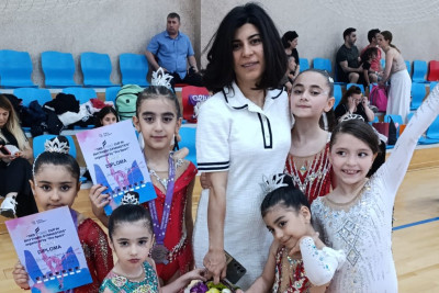 Gəncə gimnastlarından beynəlxalq turnirdə parlaq çıxış - FOTO