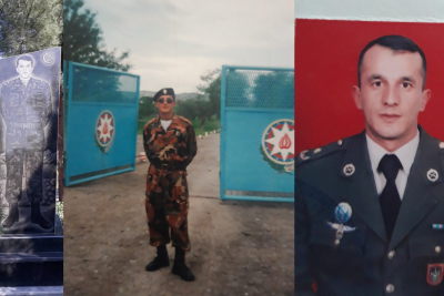 Gəncədə torpağa tapşırılan mayora şəhid adı veriləcək - FOTO