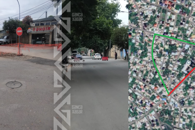 Gəncədə küçə qazılıb, yol bağlanıb - XƏBƏRDARLIQ