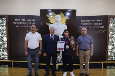 GDU-nun tələbəsi Avropa çempionu oldu