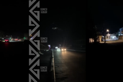 Gəncədə küçə işıqlandırılması problemi