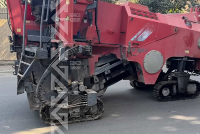 Gəncədə yeni asfalt örtüyü ZƏDƏLƏNDİ