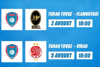 "Turan Tovuz" Albaniya və Mərakeş klubları ilə qarşılaşacaq