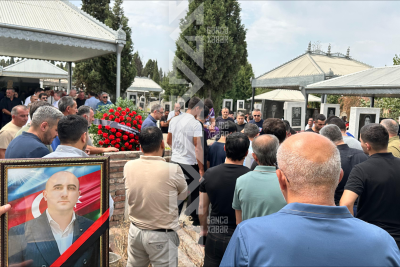 Federasiya prezidenti Gəncədə dəfn olundu