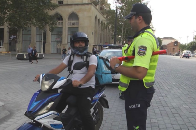 Gəncədə polis profilaktik tədbirləri davam etdirir