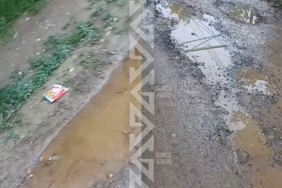 Göygöldə kənd yolu bərbad vəziyyətdədir
