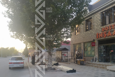 Gəncədə mağaza sahibindən təqdirə layiq addım