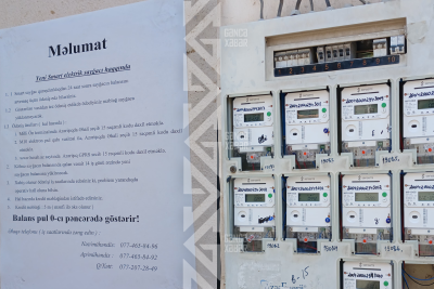 Gəncədə sayğaclar dəyişdi, kimə aid olduğu qarışdı