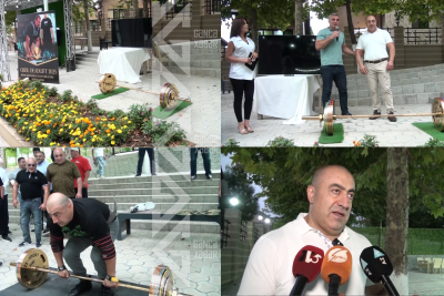 Gəncədə dünya və Avropa çempionu Rüfət Ağayevin 50 illik yubileyi keçirilib