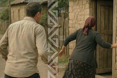 45 yaşlı kişi arvadını döydüyü üçün Gəncəni tərk edə bilməyəcək