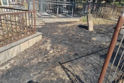 Qəbiristanlıqlarda yanğın törədən şəxslər tutuldu
