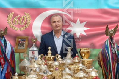Gəncədə 14 dünya çempionunu yetişdirən məşqçinin yubileyi keçirilib