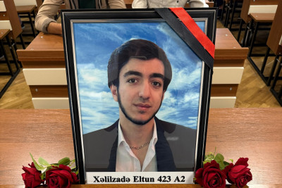Komaya düşərək ölən gəncəli tələbənin xatirəsi yad edildi