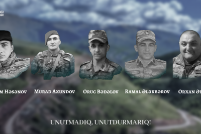 Antiterror əməliyyatların gəncəli şəhidləri