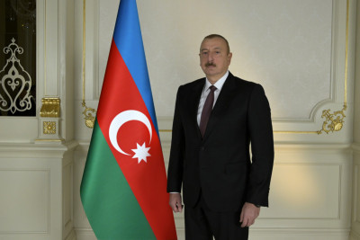 Prezident Gəncədə Anım Günü ilə əlaqədar şəhidlərin xatirəsini yad edib