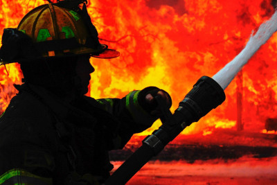 Goranboyda yanğına səbəb olan şəxs saxlanılıb