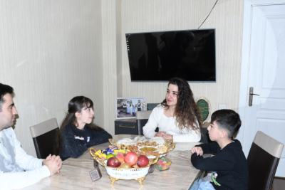 Gəncəli şəhidin həyat yoldaşı: "Vətənini canından çox sevirdi"