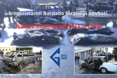 Ermənistanın Bərdədə törətdiyi növbəti terror hadisəsindən 5 il ötür
