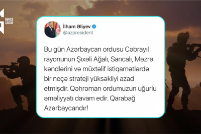 5 noyabr 2020-ci il: Vətən müharibəsinin 40-cı günü