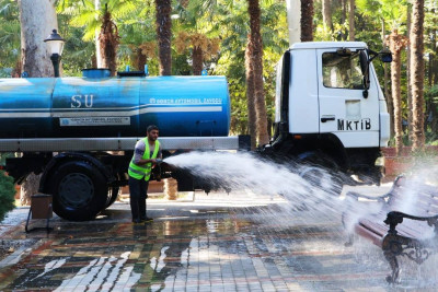 Qafqazın ən qədim parkında təmizlik işləri görülüb
