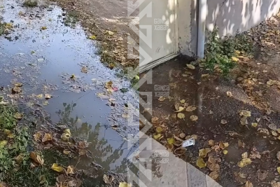 Gəncədə illərdir həll olunmayan qəzalı su borusu problemi