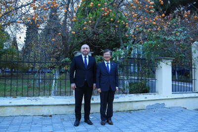 Koreya səfiri ADAU-da olub