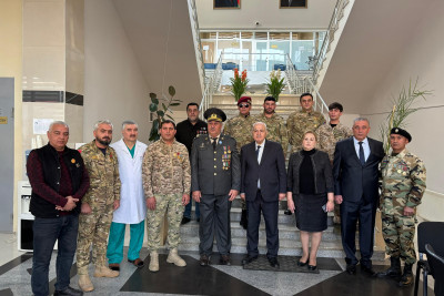 Gəncədə şəhid övladları üçün ödənişsiz tibbi yardım aksiyası keçirilib