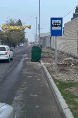 Gəncədə dayanacaqdakı antisanitariya aradan qaldırıldı