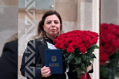 Gəncəli xanım alim oldu