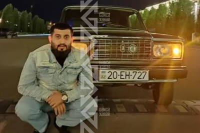 Gəncədə yeniyetməni qəsdən maşınla vurub öldürən şəxsin FOTOSU