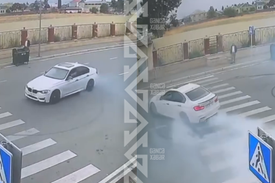 Gəncədə BMW sürücüsü toy karvanında avtoxuliqanlıq etdi, həbs edildi