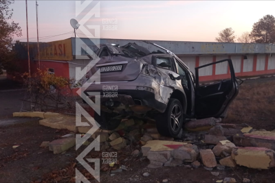 Gəncə–Şəmkir yolunda ağır qəza: İki nəfər ölüb