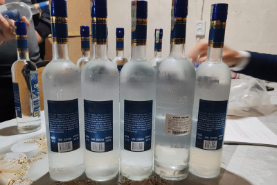 Gəncədə saxta alkoqollu içkilər aşkarlanıb