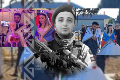 Gəncədə şəhidimizin qardaşının toyu oldu