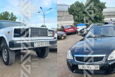 Gəncədə avtoxuliqanlıq edən "VAZ" sürücüləri məsuliyyətə cəlb edilib